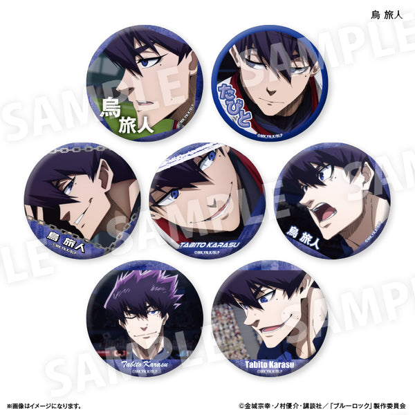 『ブルーロック(だけ缶第2弾)』ブルーロック だけ缶 烏 旅人だけトレーディング缶バッジ vol.2 【全7種】(BOX)