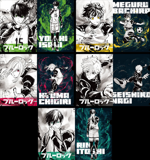 『ブルーロック』クリアファイル 水墨画 (凪誠士郎)