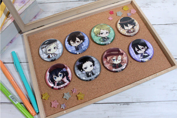 『文豪ストレイドッグス』ぷちちょこ トレーディング缶バッジ【ブリティッシュver.】BOX