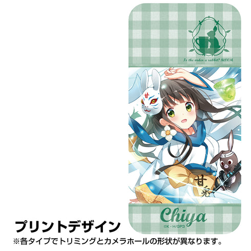 『ご注文はうさぎですか? BLOOM』千夜 強化ガラスiPhoneケース