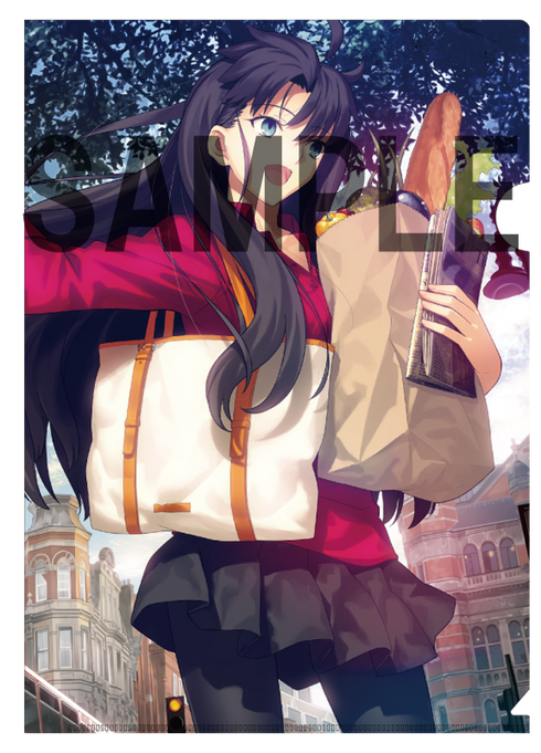 『TYPE-MOONエース』表紙イラスト クリアファイルセット〈凛&士郎〉〈アルテラ&玉藻の前&ネロ〉