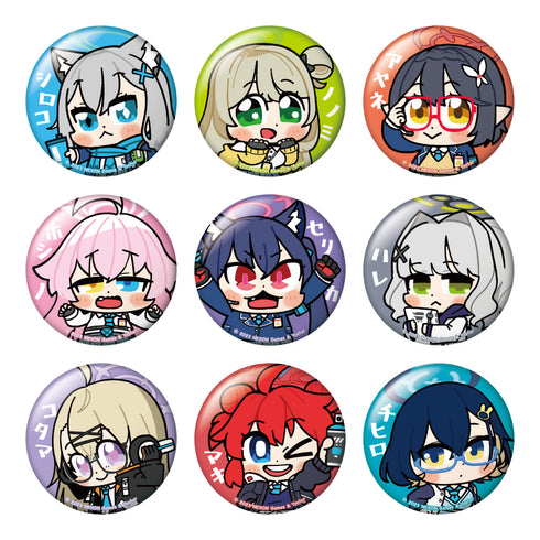 『ブルーアーカイブ』トレーディングミニキャラ缶バッジ BOX