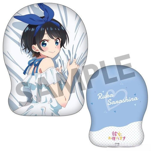 『彼女、お借りします』描き下ろしダイカットクッション 更科瑠夏 ワンピース ver.