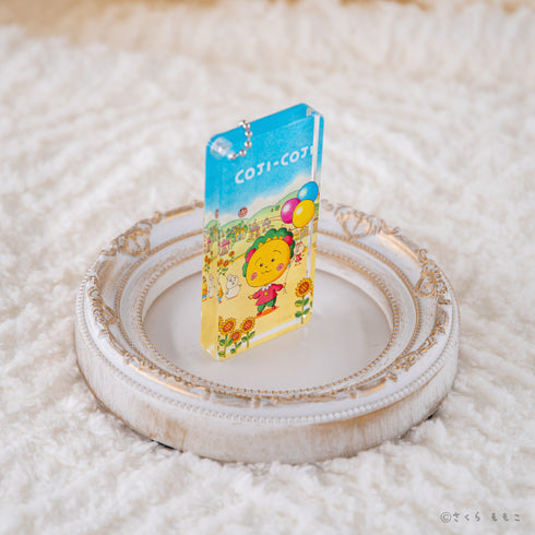 "Kojikoj" Acrylic Domino Keychain 02: Swaying in the Sea