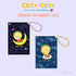 『コジコジ』グリッターキーホルダー COJI-COJI constellation 01.コジコジA