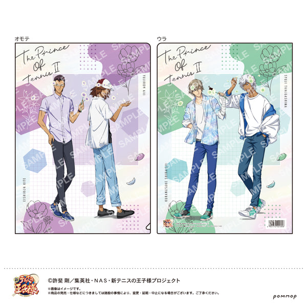 『新テニスの王子様』クリアファイル(D 木手永四郎&甲斐裕次郎/白石蔵ノ介&種ヶ島修二)
