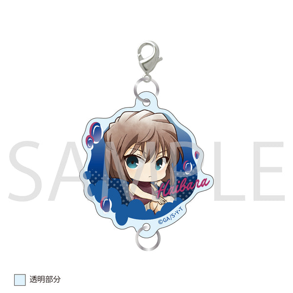 "Detective Conan" Connecting Acrylic Charm / Ai Haibara Mini Character Bubble