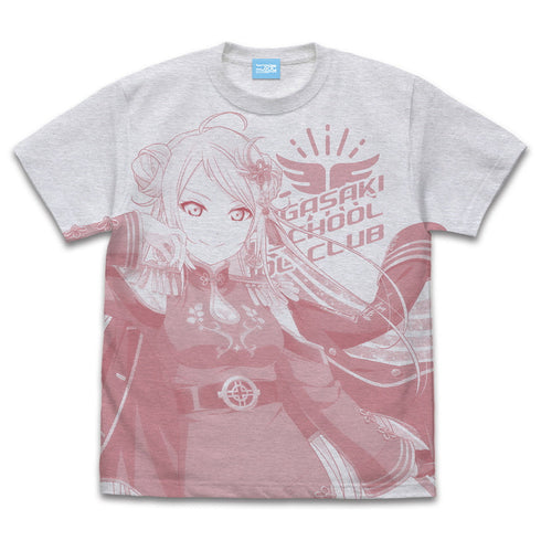 『ラブライブ!虹ヶ咲学園スクールアイドル同好会』鐘 嵐珠 オールプリントTシャツ【202405再販】