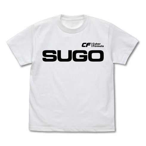 『新世紀GPXサイバーフォーミュラ』スゴウアスラーダ Tシャツ/WHITE