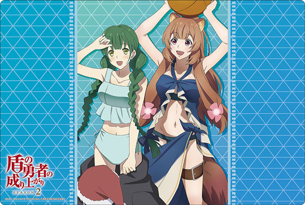 『盾の勇者の成り上がり Season 2』ブシロード ラバーマットコレクション V2 Vol.1017『ラフタリア&リーシア』