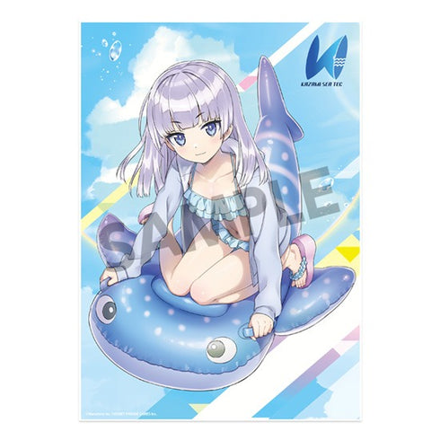 『ドルフィンウェーブ』ビジュアルアクリルプレート シュネー・ヴァイスベルグ(水着)