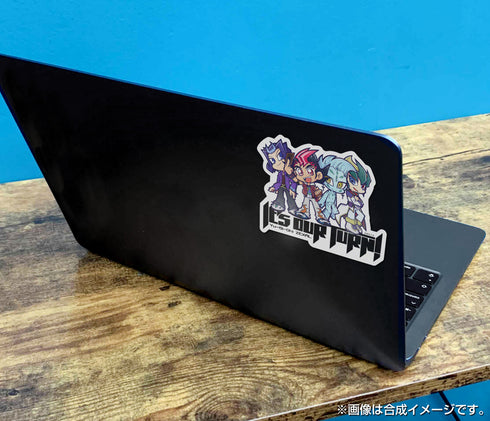 『遊☆戯☆王ZEXAL』遊馬&アストラル&凌牙&カイトの「俺たちのターン!」デフォルメ ステッカー