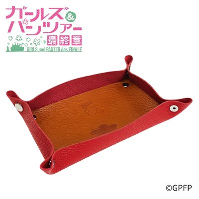 《少女与战车 最终章》皮革托盘 圣格洛丽亚娜女学院