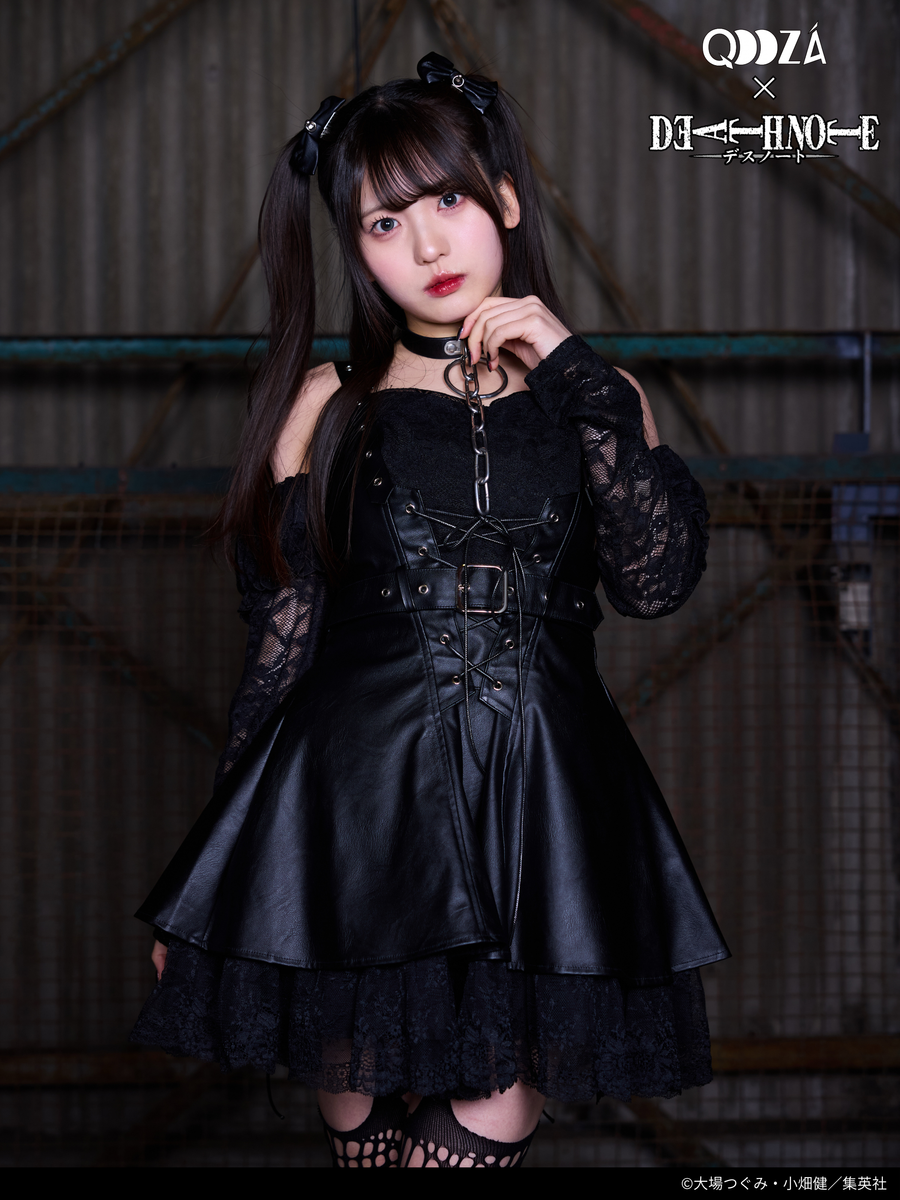 DEATH NOTE』QOOZA × DEATH NOTE / MISA LASE LEATHER DRESS - Anime
