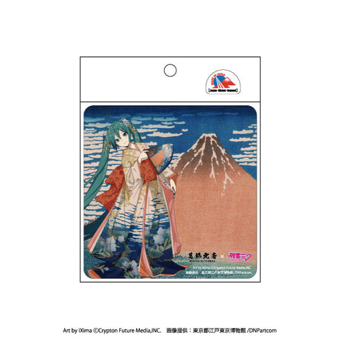 『葛飾北斎×初音ミク』カーマグネット 冨嶽三十六景 凱風快晴