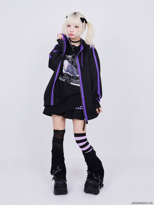 『ハンドレッドノート』× QOOZA / 苦瀬 結人 High-neck jacket