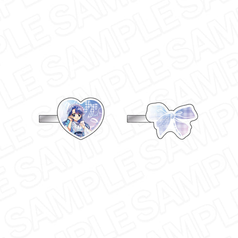 『マーメイドメロディー ぴちぴちピッチ』アクリルヘアクリップセット PALE TONE series ノエル 和装メイド ver.