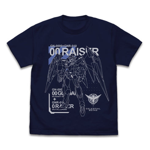 『機動戦士ガンダム00』ダブルオーライザー Tシャツ/NAVY