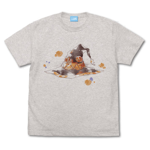 『この素晴らしい世界に爆焔を!』めぐみんの帽子 Tシャツ OATMEAL