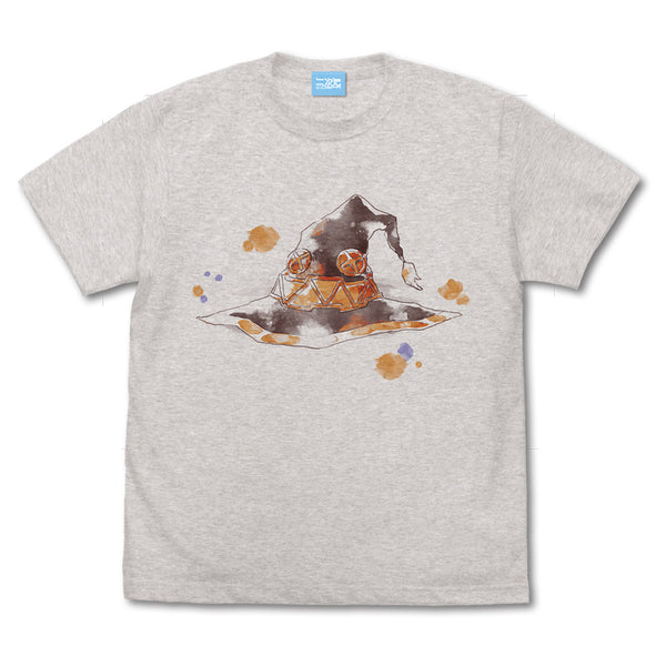『この素晴らしい世界に爆焔を!』めぐみんの帽子 Tシャツ OATMEAL