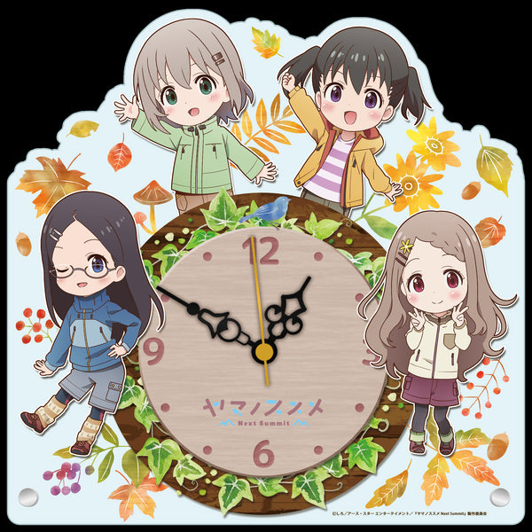 『ヤマノススメ Next Summit』アクリル置時計