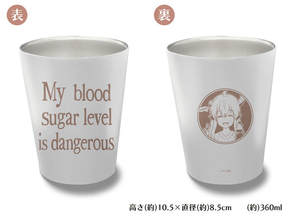 『まちカドまぞく 2丁目』My blood sugar level is dangerous ステンレスサーモタンブラー【202404再販】