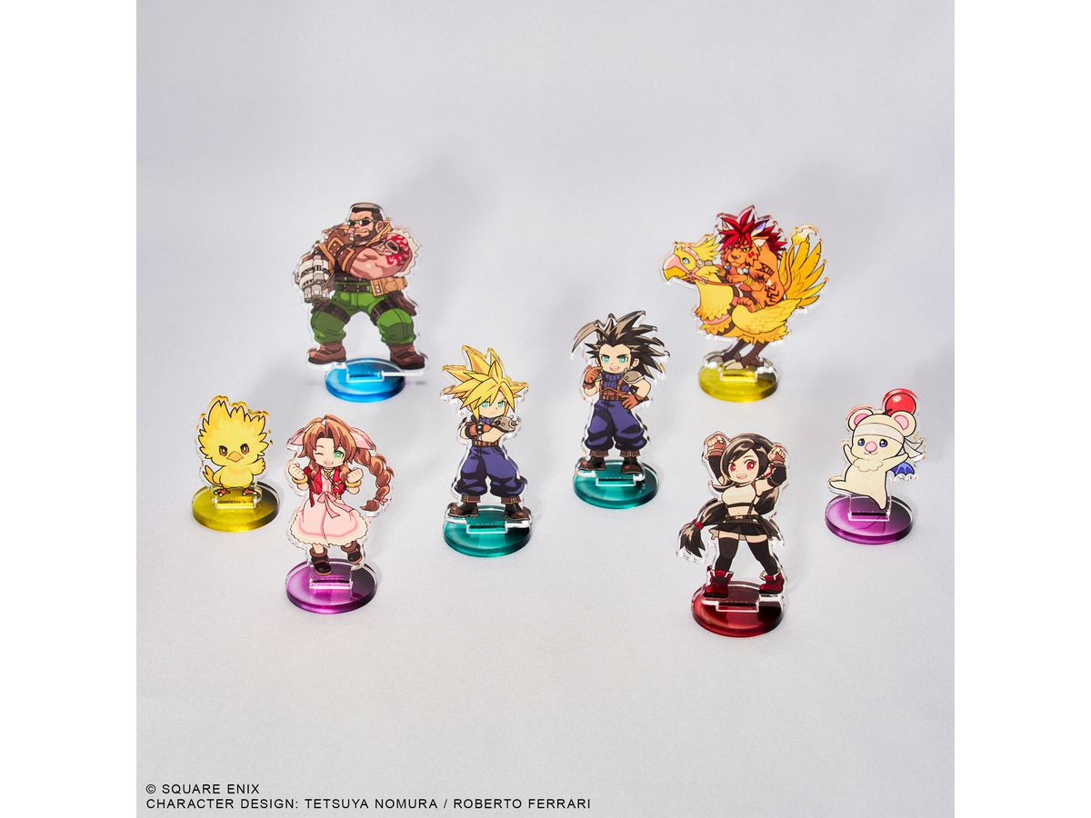 ファイナルファンタジー　リバース　ミニアクリルスタンド　コレクション　コンプ ファイナルファンタジーVII リバース』ミニアクリルスタンド