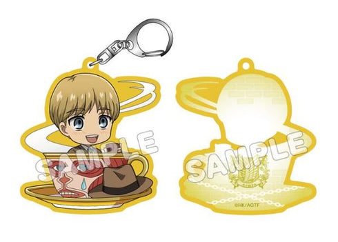 『進撃の巨人』アクリルキーホルダー カップインシリーズ 3.5弾 アルミン【202406再販】