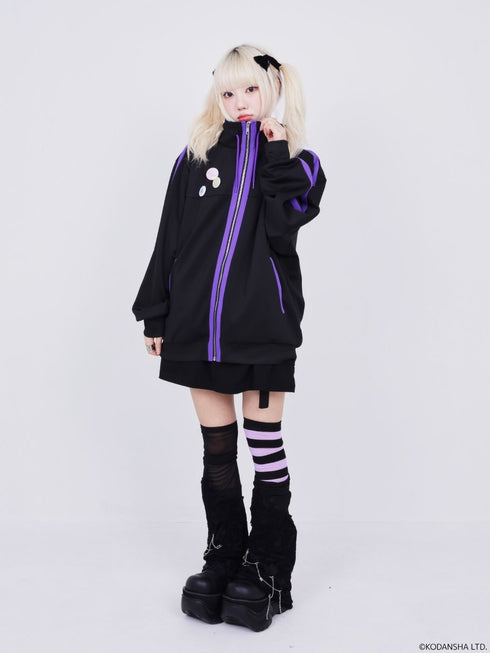 『ハンドレッドノート』× QOOZA / 苦瀬 結人 High-neck jacket