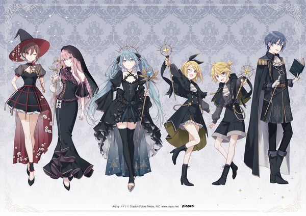『初音ミクシリーズ』布ポスター/初音ミク 魔法使い