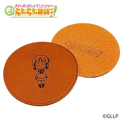 《少女与战车 甜蜜大作战!》皮质杯垫 西住美穗