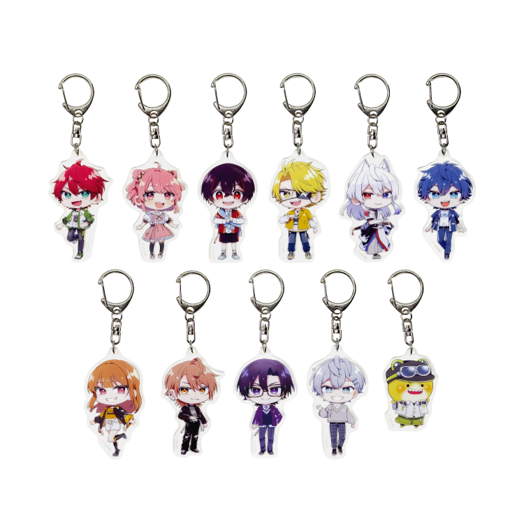 【お値下げ中】カラフルピーチ　初期　アクリルキーホルダー　コンプリート カラフルピーチ からぴち アクリルスタンド アクリル