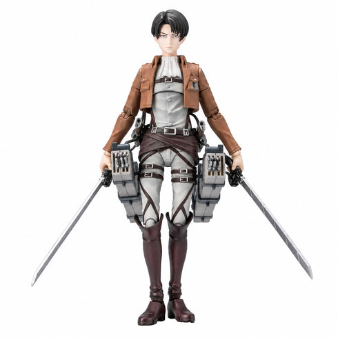 『進撃の巨人』HIYA Exquisite Basicシリーズ リヴァイ・アッカーマン 1/12スケール アクションフィギュア