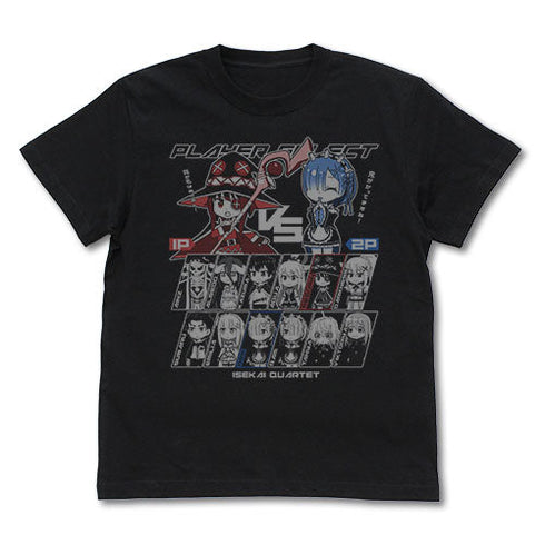 『異世界かるてっと』プレイヤーセレクト Tシャツ【202405再販】
