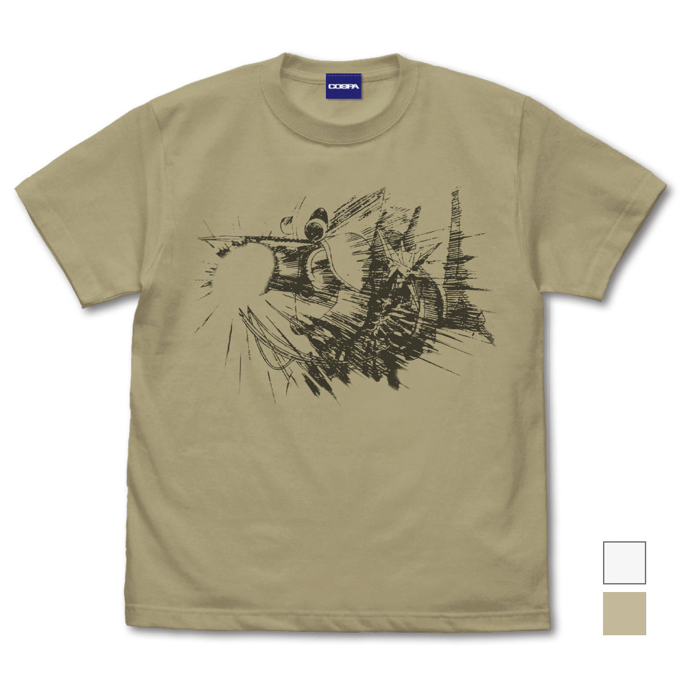 トップをねらえ！』ガンバスター Tシャツ 縮退炉Ver. /SAND KHAKI – Anime Store JP