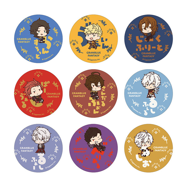 『グランブルーファンタジー』おなまえぴたんコ 缶バッジコレクション BOX