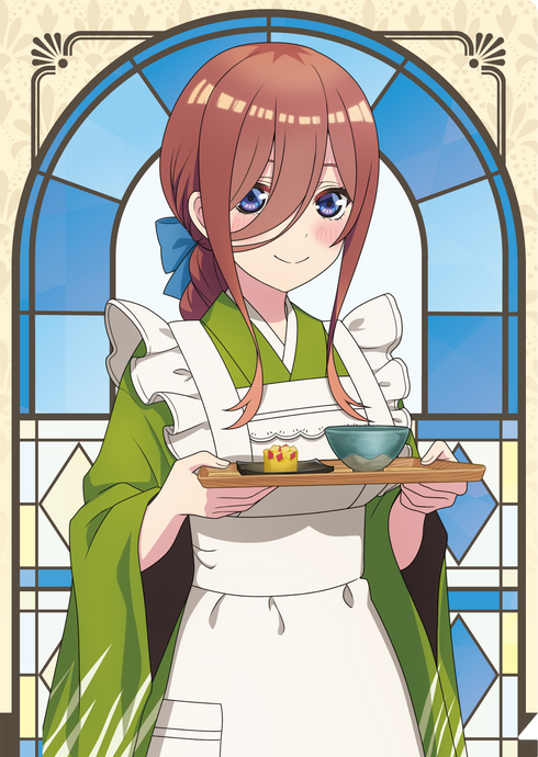 『五等分の花嫁∽』青柳総本家 A4クリアファイル&ミニポスター 中野三玖