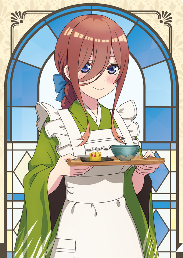 『五等分の花嫁∽』青柳総本家 A4クリアファイル&ミニポスター 中野三玖
