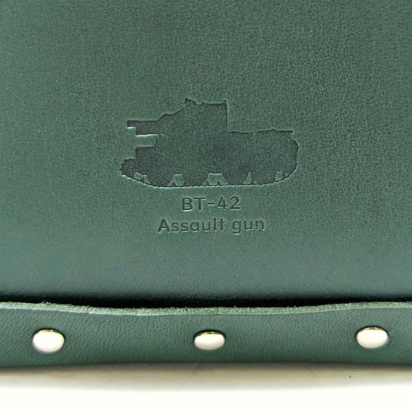 『ガールズ&パンツァー』レザーミニショルダー (継続高校)