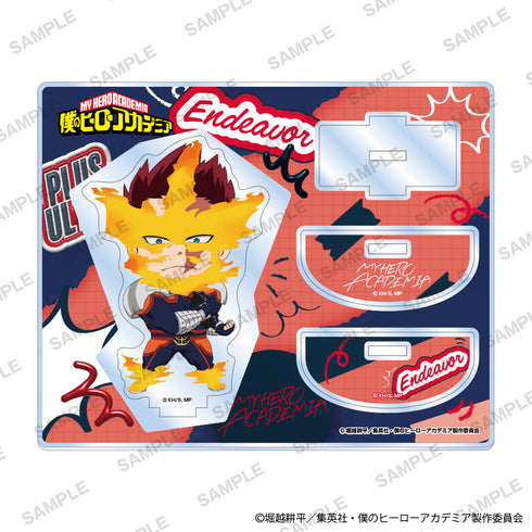 『僕のヒーローアカデミア』ゆらゆらアクリルスタンド 準備運動ver. エンデヴァー