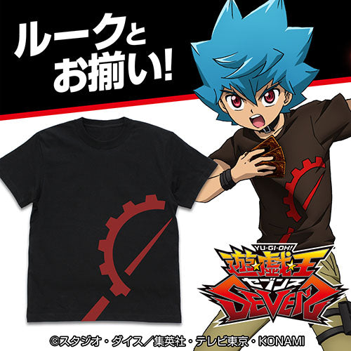 『遊☆戯☆王SEVENS』ルーク Tシャツ/BLACK