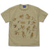 『世界の終わりに柴犬と』風林火山 Tシャツ SAND KHAKI