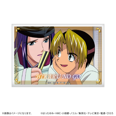 『ヒカルの碁 場面写スクエア缶バッジコレクション vol.1【全10種】(BOX)』