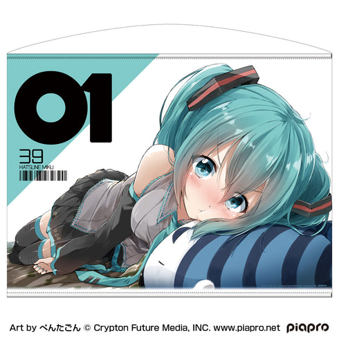 『初音ミク』横型100cmタペストリー ぺんたごん Ver.