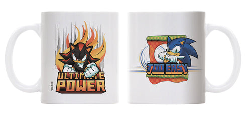 『ソニック・ザ・ヘッジホッグ』SONIC&SHADOW フルカラーマグカップ【202405再販】