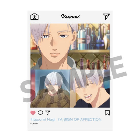 『ゆびさきと恋々』A6ビジュアルアクリルプレート 波岐逸臣