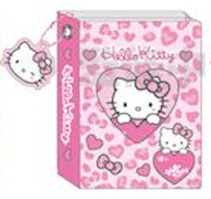 『ハローキティ』HELLO KITTY 2024 GOGOギャル COLLECTION 90s コレクトミニアルバム ヒョウ (ピンク)