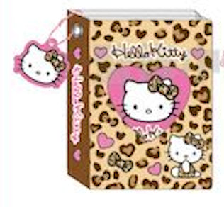 『ハローキティ』HELLO KITTY 2024 GOGOギャル COLLECTION 90s コレクトミニアルバム ヒョウ