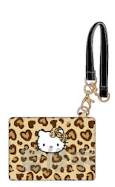 『ハローキティ』HELLO KITTY 2024 GOGOギャル COLLECTION エナメルパスケース ヒョウ