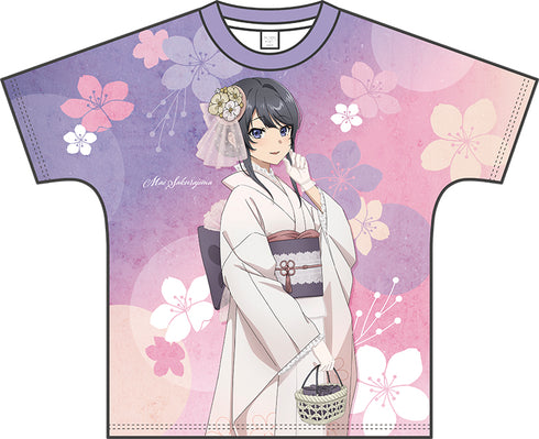 『青春ブタ野郎はランドセルガールの夢を見ない』フルグラフィックTシャツ/桜島麻衣 おでかけ(春&夏ver.)